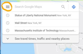 google map menu_LI